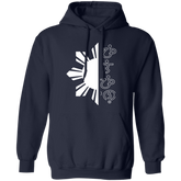 Filipino in Baybayin Script Half Sun Unisex Pullover Hoodie
